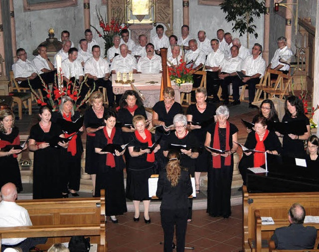 Zu einem geistlichen Konzert hatte der...eck aus Hecklingen war dabei zu hren.  | Foto: hans-jochen voigt