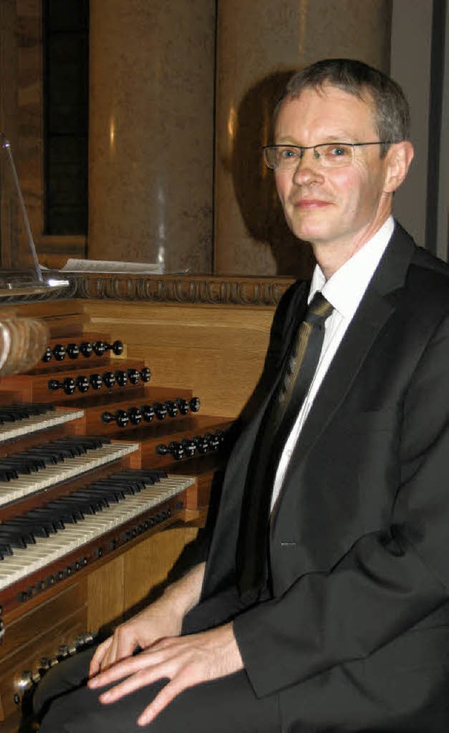Der Organist Pierre Thimus aus Lttich...schen dem 17. und 20. Jahrhuntert vor.  | Foto: Margrit Matyscak
