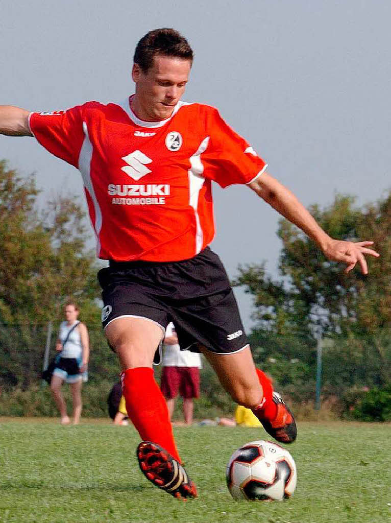 2005: Trainingslager mit dem SC Freiburg auf Langeoog