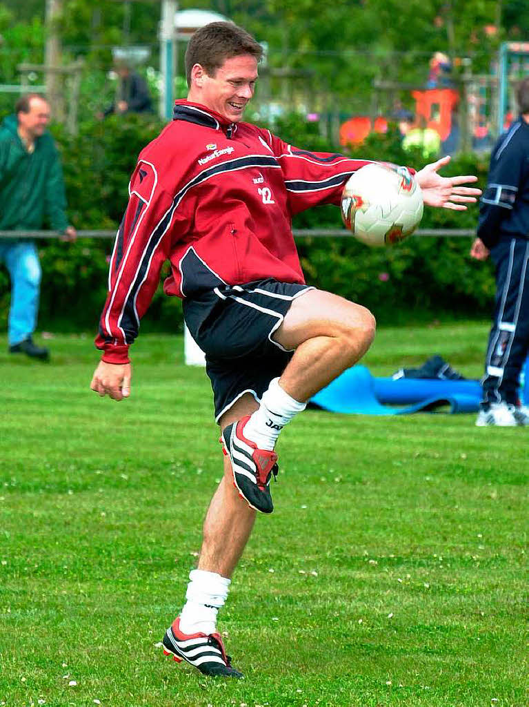 2002: Trainingslager auf Langeoog.