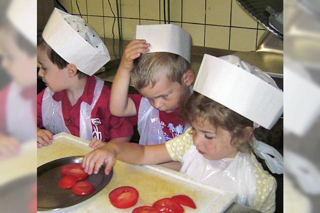 Kochaktion fr kleine Kinder