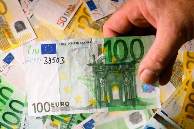 Streit um den Druck deutscher Euro-Scheine