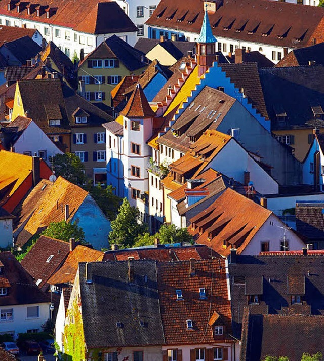 Staufens Altstadt ist eine Perle - die...e immer wieder neu zu entdecken lohnt.  | Foto: E. Spiegelhalter/Ferienregion Mnstertal Staufen