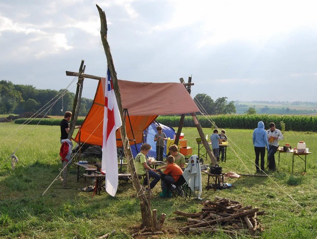 Ein aufregendes Wochenende verbrachten die Wlflinge bei Gupf.   | Foto: bz