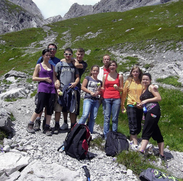 Vom Lner See ber die Totalalphtte a...indruckende Wanderung im Hochgebirge.   | Foto: bz