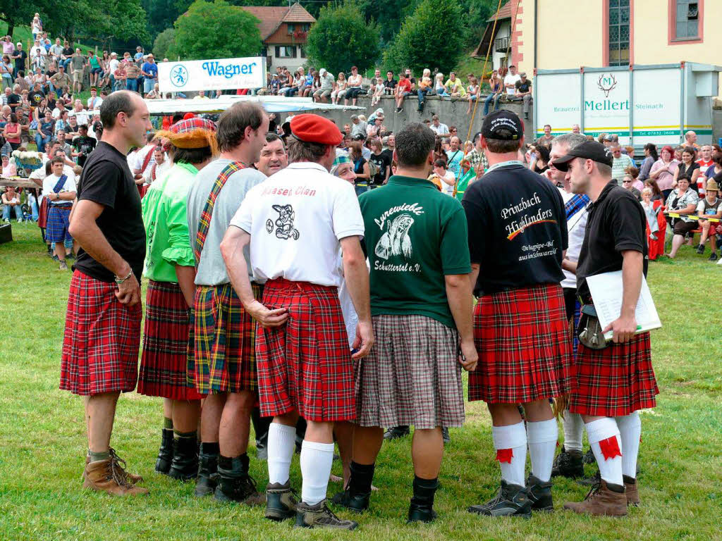 Impressionen von den Highland-Games in Biberach-Prinzbach
