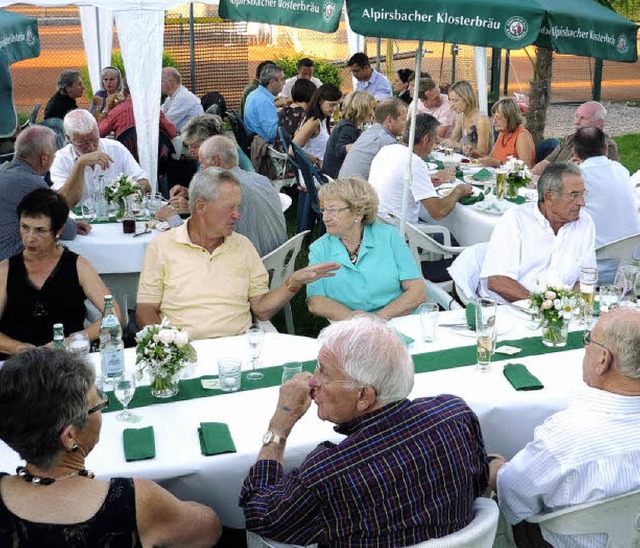 Die  60-Jahr-Feier des Tennisclubs Mllheim   | Foto: privat