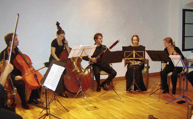 Das Orchester der 4. Schuttertler Kam... begeisternden Programm im Stubenhaus.  | Foto: Bianca Flier