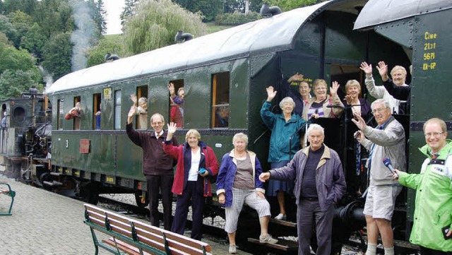 Werden immer beliebter: Die Sonderfahr... der Museumsbahn nicht missen wollte.   | Foto: Markus Maier