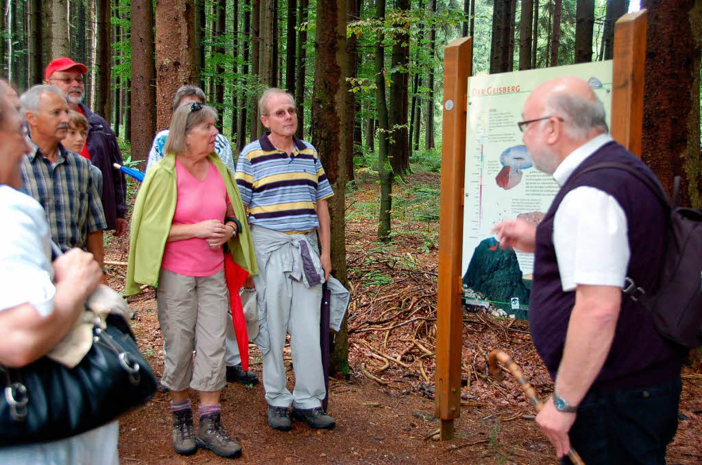 Auf dem Achatweg auf dem Geisberg mit Ingo Stengler