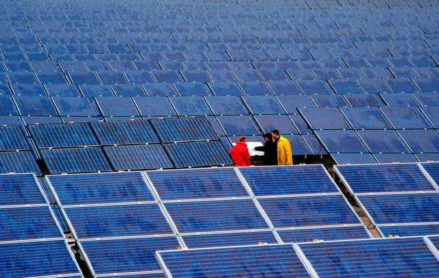 Gekrzte Subventionen haben einen zwis...chen Boom der Solarbranche ausgelst.   | Foto: dpa