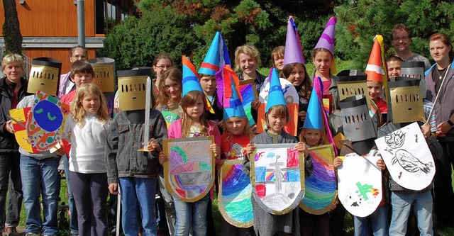 Herbolzheimer Kinder spielen Mittelalter   | Foto: Jrg Schimanski