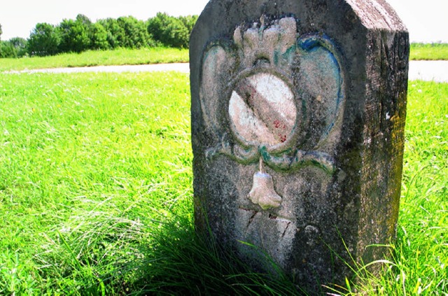 Kleindenkmal Grenzstein Efringen-Kirchen  | Foto: Jutta Schtz