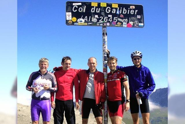 Auf den Spuren der Tour de France über den Col du Galibier