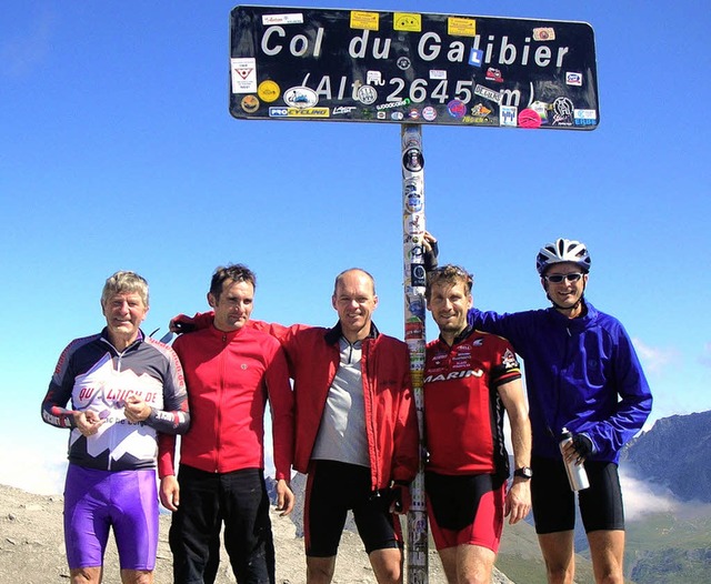 Den Galibier kennen die Radsportfans von der Tour der France.   | Foto: Verein