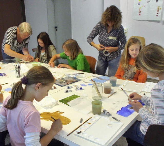 Aquarellmalnachmittag in Ehrenkirchen  | Foto: Frederik Skorzinski