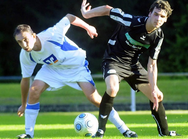 Georg Anton (links) und der LFV hatten selten das Nachsehen.   | Foto:  Wolfgang Knstle