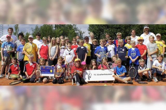 Tenniscamp mit viel Spiel und Spa