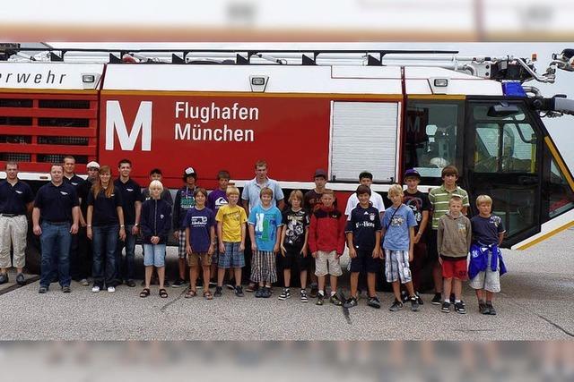 Sommerfreizeit fhrte Jugendwehrler nach Bayern