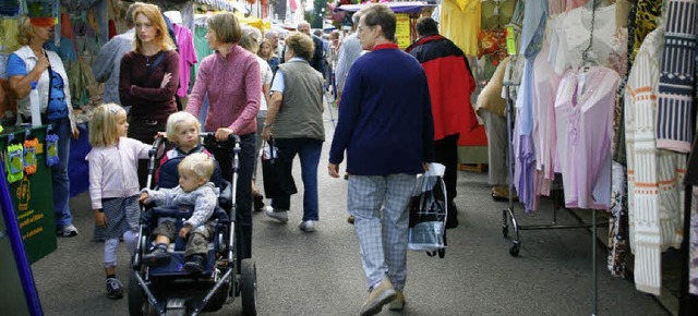 Heitersheim verfgt seit 544 Jahren b... Angebot vieler  Hndler faszinieren.   | Foto: Sabine Model