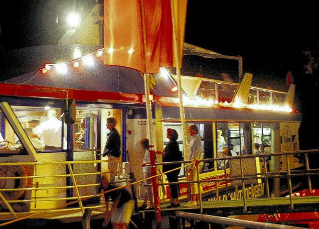 Das Rheinschiff der Stadtwerke Waldshu...es an Bord zunchst nicht mehr geben.   | Foto: Archivbild: Herbst