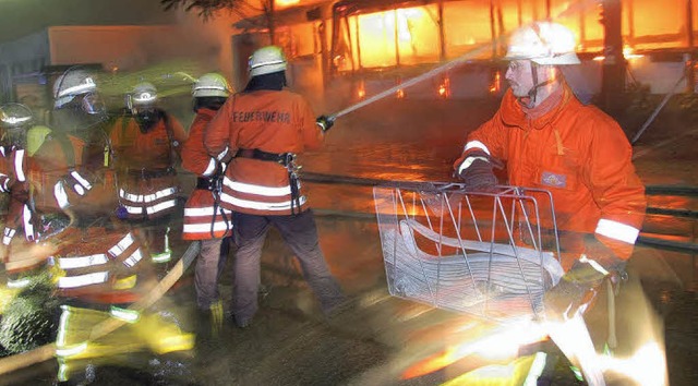 Auch in der bergangsphase vor dem Umz...haft der Weiler Wehren gewhrleistet.   | Foto: lauber