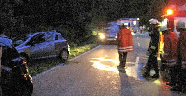 Ein schwerer Unfall ereignete sich auf der L 137.   | Foto: bz