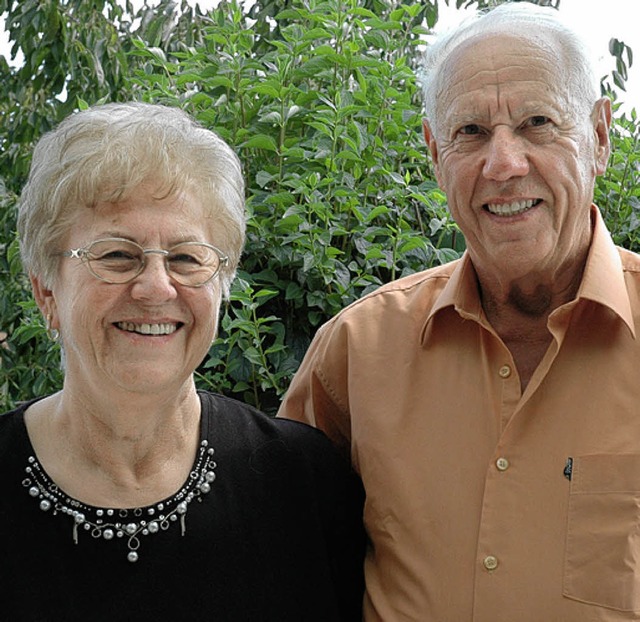 Seit 50 Jahren verheiratet: Doris und Norbert Dbele   | Foto: Chymo