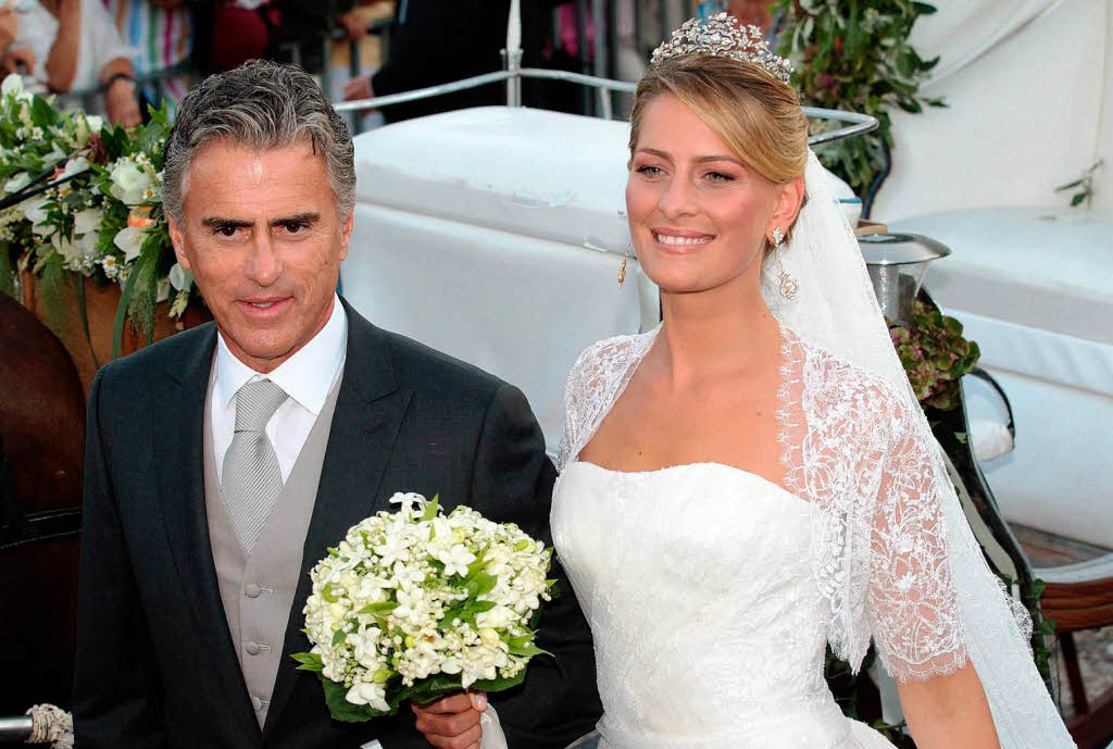 Tatiana Blatnik und ihr Stiefvater Attilio Brillembourg Tatiana Blatnik und ihr Stiefvater Attilio Brillembourg