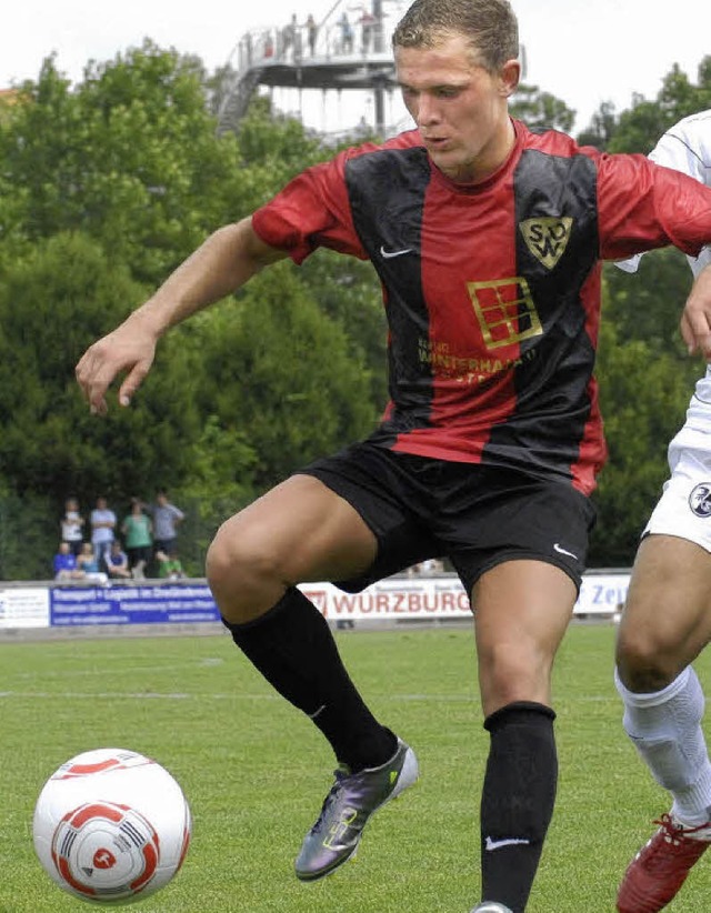 Mit dem SV Weil im Pokal-Viertelfinale: Patrick Kierzek   | Foto: kaufhold