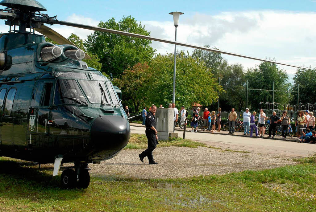 Bundeskanzlerin Angela Merkel besucht Rheinfelden.