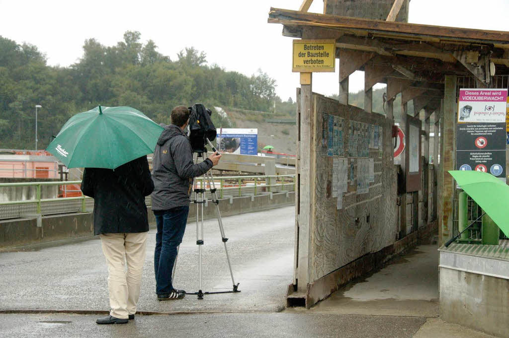 Bundeskanzlerin Angela Merkel besucht Rheinfelden.