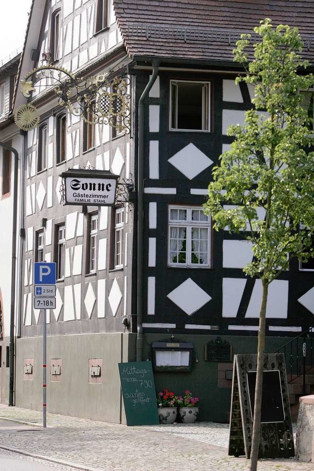 Das Gasthaus &#8222;Sonne&#8220; in Vrstetten.  | Foto: Patrik Mller