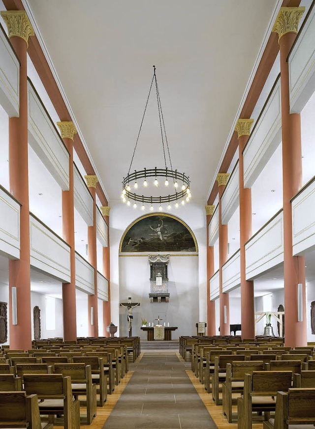 Von Licht durchflutet: die evangelische Stadtkirche   | Foto: Rolf Frei