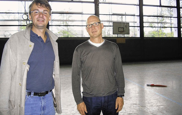 Die Hochrhein-Sporthalle in Waldshut, ...rozent weniger Energie verbrauchen.     | Foto: Gerard