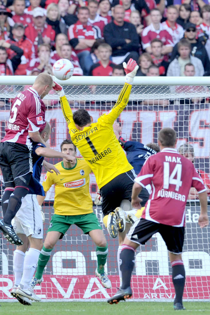 Fotos: SC Freiburg siegt gegen den 1. FC Nrnberg.