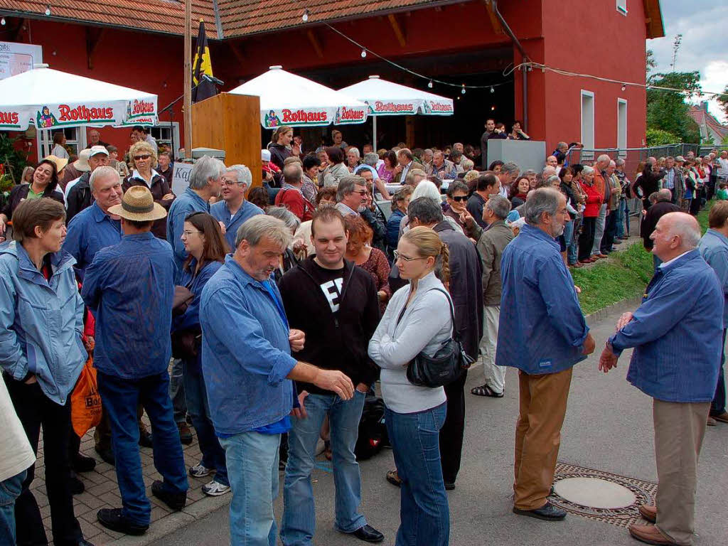 Impressionen vom Wolfenweiler Weinfest mit Winzerolympiade. <?ZP?>
