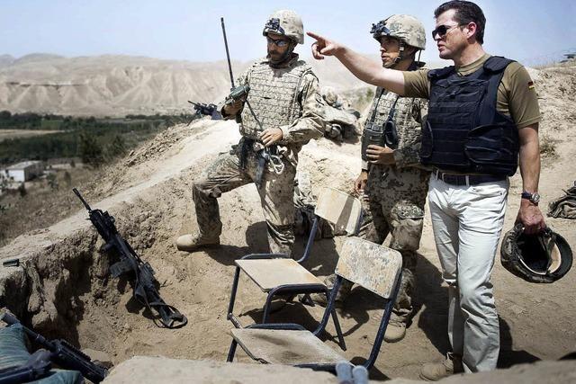 Guttenberg reist in afghanische Unruheprovinz