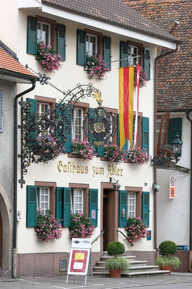 Gasthaus Zum Adler in Weil am Rhein.  | Foto: Patrik Mller