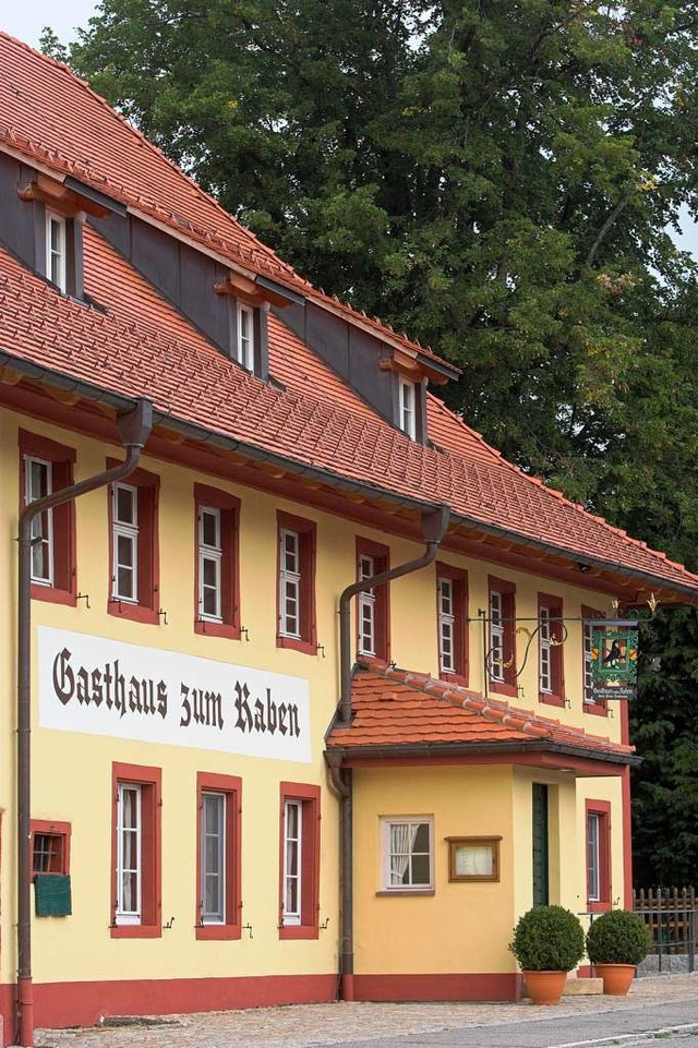 Das Gasthaus Zum Raben in Horben.  | Foto: Patrik Mller