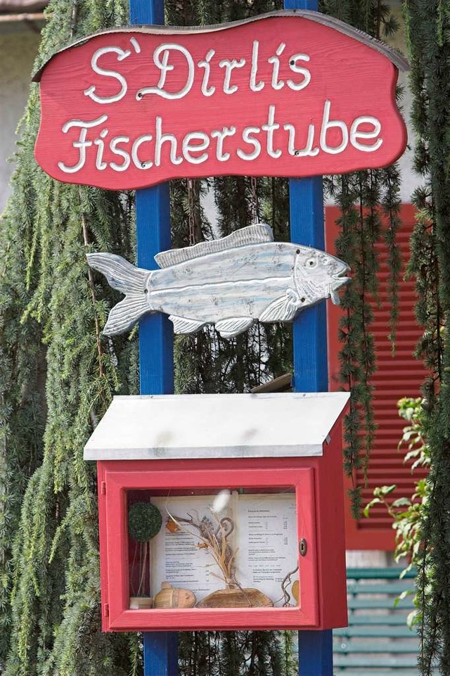 S&#8217;Dirlis Fischerstube in Rheinhausen-Oberhausen.  | Foto: Patrik Mller