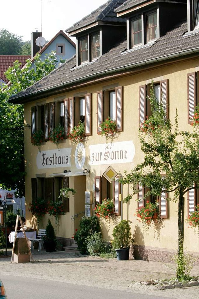 Kpfer&#8217;s Gasthaus zur Sonne in Vogtsburg-Schelingen.  | Foto: Patrik Mller