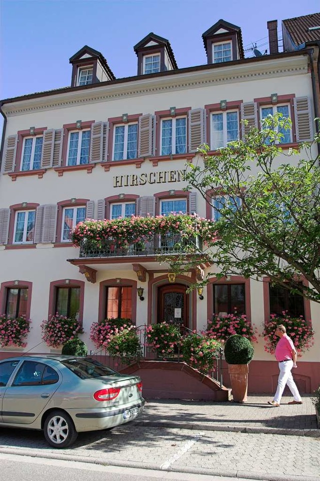 Gasthaus Hirschen in Sulzburg.  | Foto: Patrik Mller