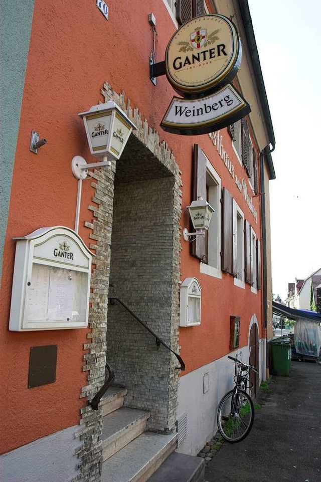 Das Gasthaus Zum Weinberg in Freiburg-Herdern.  | Foto: Patrik Mller