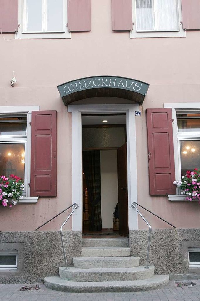 Das Restaurant Winzerhaus Rebstock in Vogtsburg-Oberbergen.  | Foto: Patrik Mller