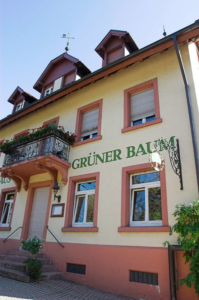 Das Restaurant Grner Baum in Merzhausen.  | Foto: Patrik Mller