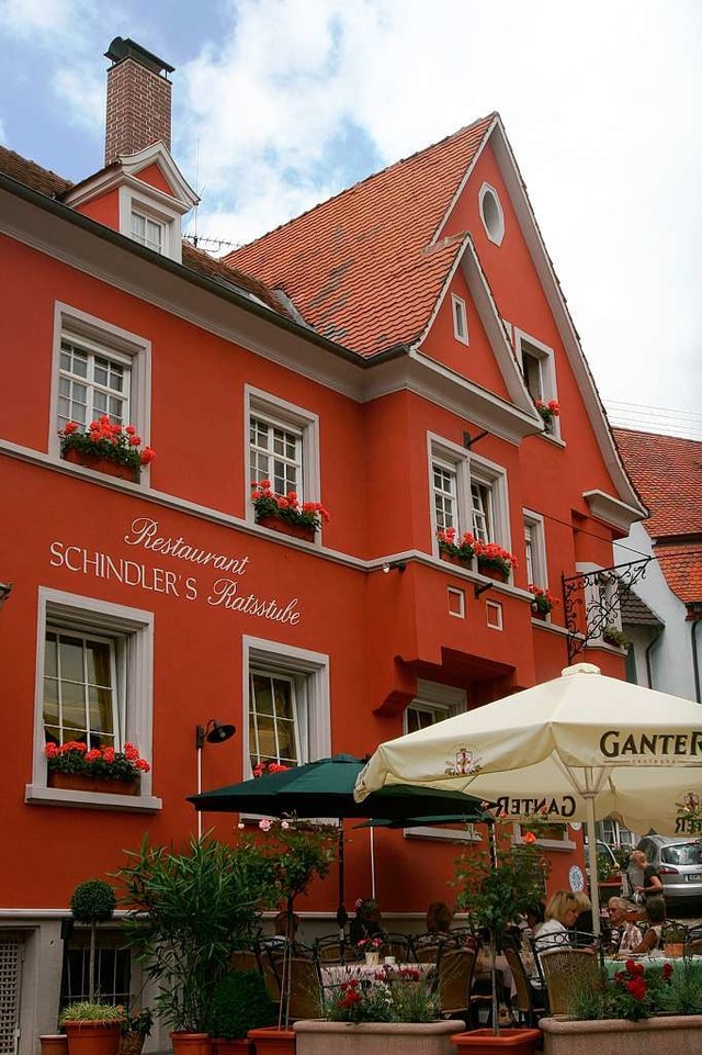 Restaurant Schindlers Ratsstube in Endingen.  | Foto: Patrik Mller