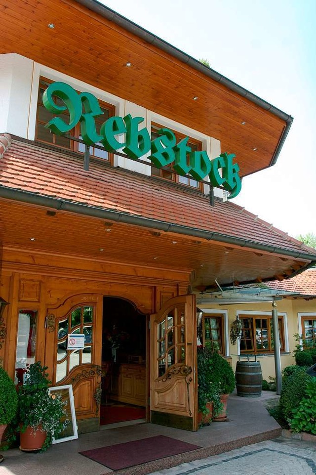 Das Restaurant Rebstock in Durbach.  | Foto: Patrik Mller