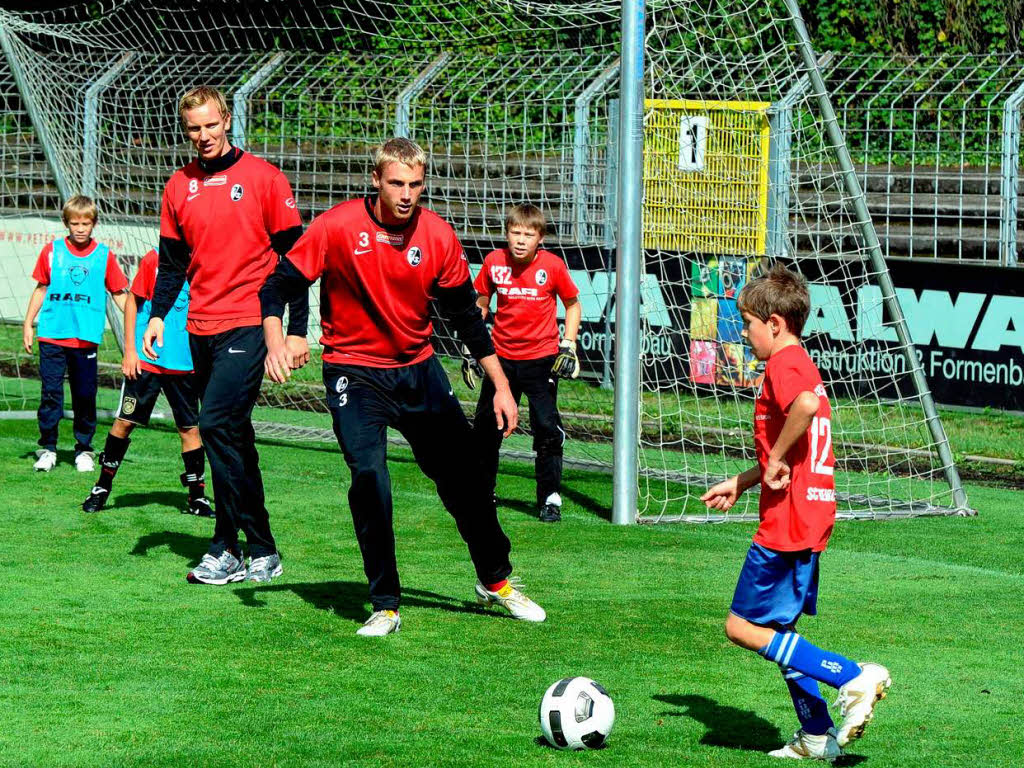 Profis und solche, die es werden wollen: Der SC Freiburg hat beim 