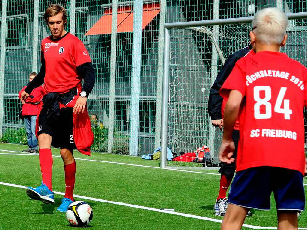 Profis und solche, die es werden wollen: Der SC Freiburg hat beim 